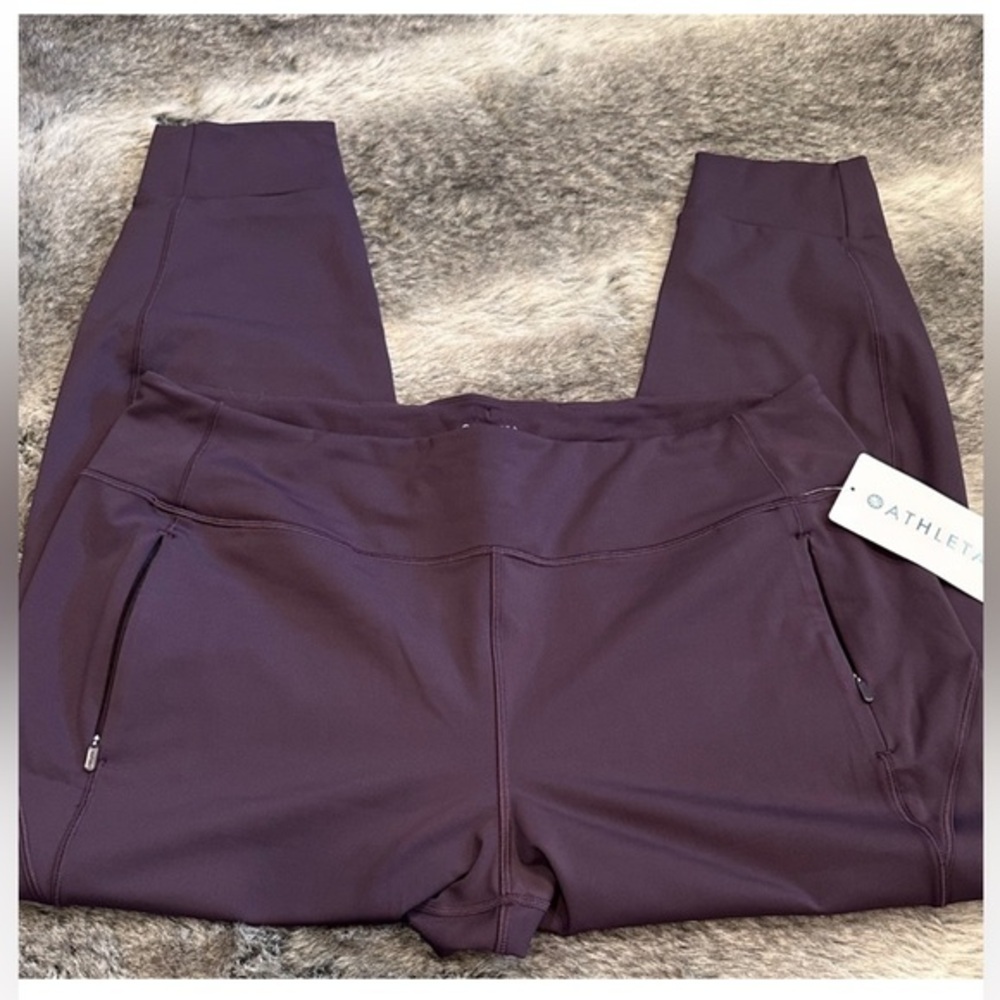 Athleta || Purple Active Leggings (XL)